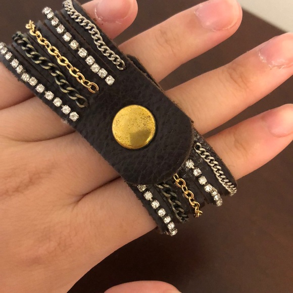 ♥️LOW LOW PRICE! CHAN LUU SUEDE CRYSTAL BRACELET♥️ - Picture 3 of 5